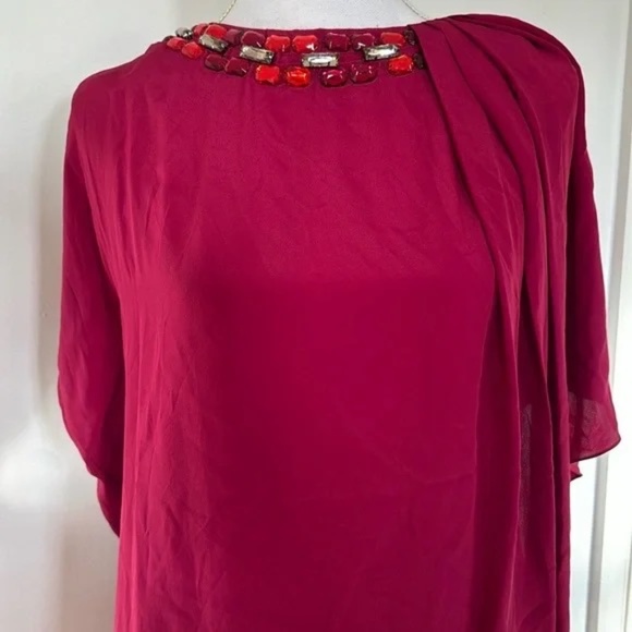 GF FERRE silk dress sz 40 Italian, US 4/S NWT - Picture 1 of 16